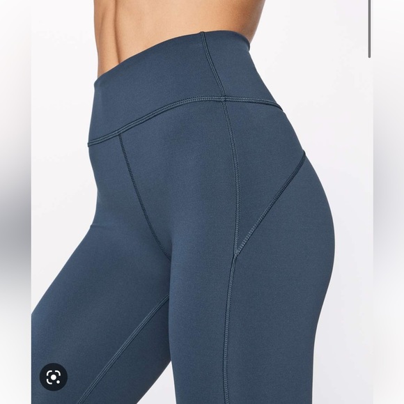 Lululemon | In Movement 25” Mach Blue Everlux Legging - Picture 2 of 6